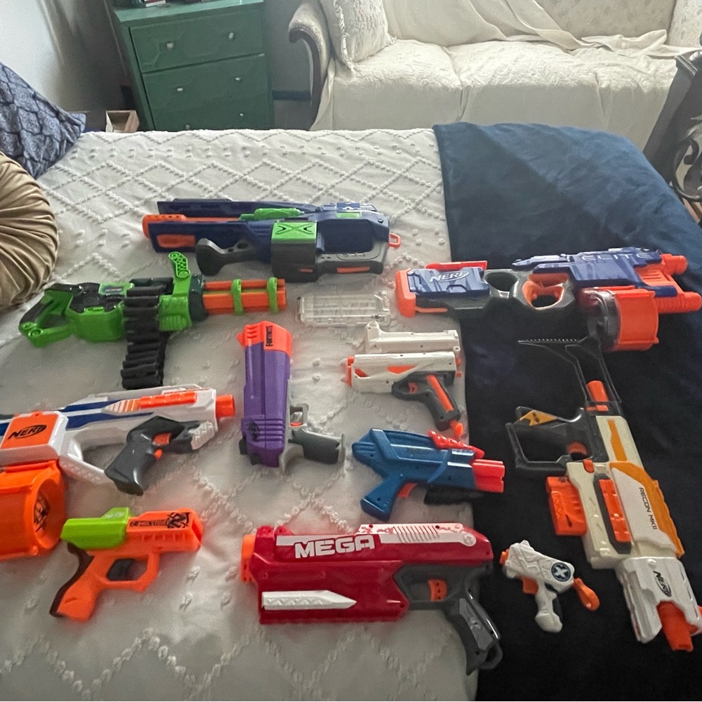 Nerf Gun Lot